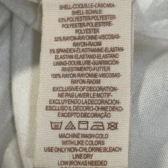 Free People Embroidered Holiday Folk Mini Dress in Ivory Combo - Size 4 - Picture 13 of 15